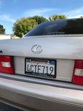 LATE GANG License Plate Frame